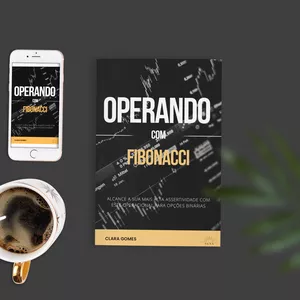 Imagem de capa para o Ebook Opções Binárias com Fibonacci