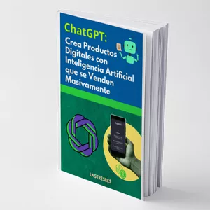 Imagen de portada para Ebook CHATGPT CREA PRODUCTOS DIGITALES CON INTELIGENCIA ARTIFICIAL QUE SE VENDEN MASIVAMENTE