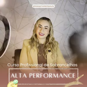 Curso Curso de Design de Sobrancelhas Alta Performance
