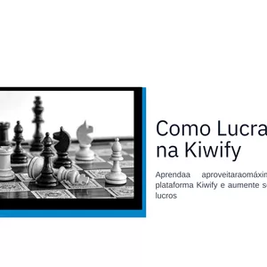 Imagem de capa para o Ebook COMO LUCRAR NA KIWIFY
