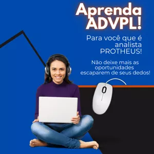 Imagem do curso PROGRAMAÇÃO ADVPL TOTVS PROTHEUS DO ZERO AO INTERMEDIÁRIO