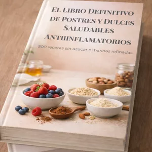 Imagen de portada para Ebook El Libro Definitivo de Postres y Dulces Saludables Antiinflamatorios