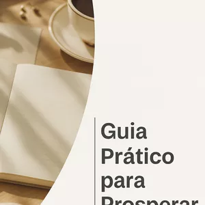 Imagem de capa para o Ebook Guia Prático para prosperar 