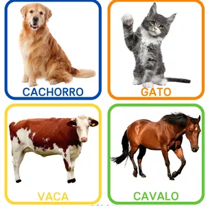 Imagem de capa para o Ebook CARDS ANIMAIS 