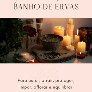 Imagem de capa para o Ebook O poder da natureza: banho de ervas
