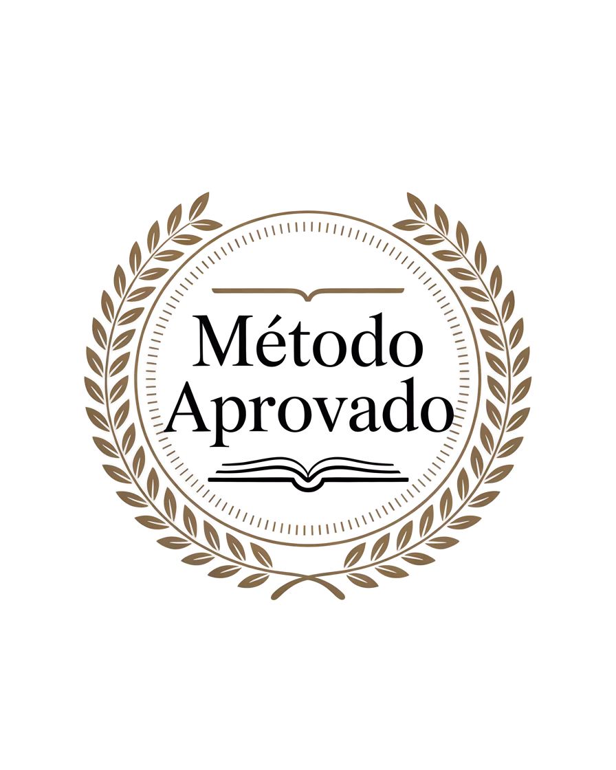 método aprovado - brasão