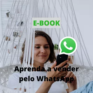 Imagem de capa para o Ebook Venda no WhatsApp business 