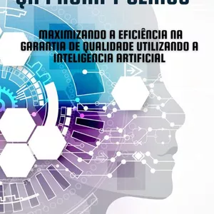 Imagem de capa para o Ebook Biblioteca de Prompts do CHATGPT para QA