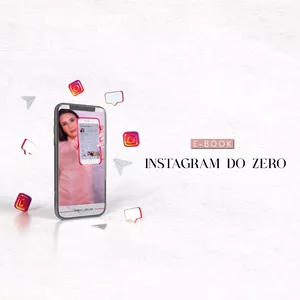 Imagem de capa para o Ebook E-BOOK INSTAGRAM DO ZERO 