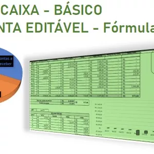 Imagem de capa para o Curso online Fluxo de caixa - Ferramenta básica - Fórmulas abertas (Editável)