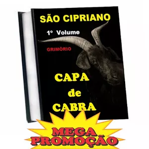 Imagem de capa para o Ebook SÃO CIPRIANO CAPA DE CABRA  ORIGINAL (EM PDF) + BRINDES