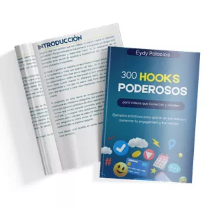 Imagen de portada para Ebook 300 HOOKS PODEROSOS para Videos que Conectan y Venden