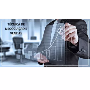 Imagem de capa para o Ebook Técnicas de vendas e negociação