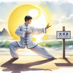 Imagem de capa para o Curso online CURSO DE TAI CHI CHUAN E QI GONG.