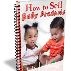 Imagem de capa para o Ebook Como vender produtos para bebês