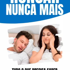 Imagem de capa para o Ebook Roncar Nunca Mais