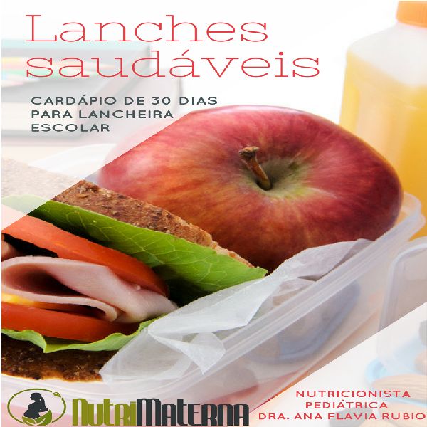 Lanches Saudaveis Nutrimaterna Learn A New Skill Ebooks Or