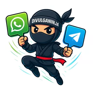 Imagem de capa para o Curso online Divulga Ninja