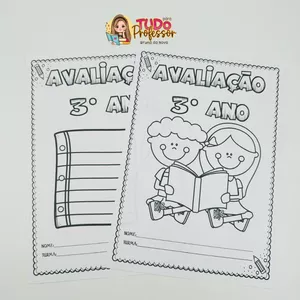 Imagem de capa para o Ebook Avaliação terceiro ano