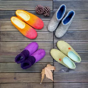 Imagem de capa para o Curso online Feltragem Molhada - Pantufas