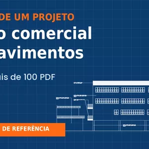 Imagem do curso ANATOMIA DE UM PROJETO: EDIFÍCIO COMERCIAL (PACOTE COMPLETO PDF + DWG)