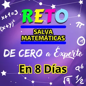 Imagen de portada para Curso online Curso Nivelación en Matemáticas, de 0 a experto en 8 días