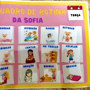Imagem de capa para o Ebook QUADRO DE ROTINA (PERSONALIZADO COM O NOME DA SUA CRIANÇA) 