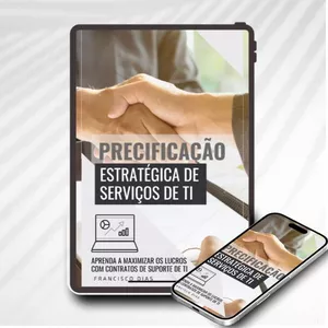 Imagem de capa para o Ebook Precificação Estratégica de Serviços de TI