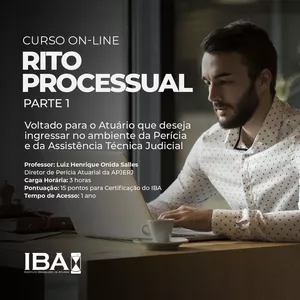 Imagem de capa para o Curso online RITO PROCESSUAL - PARTE I