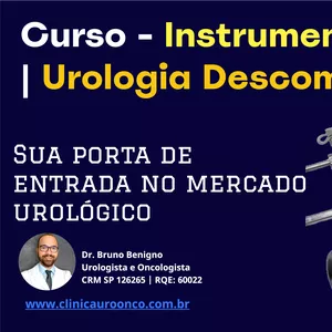 Imagem de capa para o Curso online Instrumentadora Cirúrgica 4.0 - Urologia Sem Mistério para o Século 21