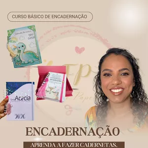 Imagem de capa para o Curso online Curso de encadernação 