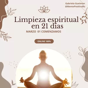 Imagen de portada para Curso online Limpieza espiritual en 21 días