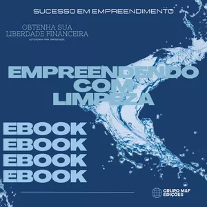 Imagem de capa para o Ebook Empreendendo Com Limpeza 