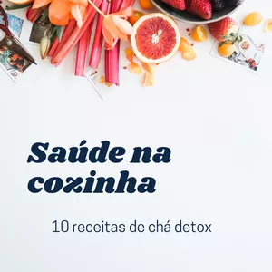 Imagem de capa para o Ebook 10 receitas fáceis de cha detox + bônus 