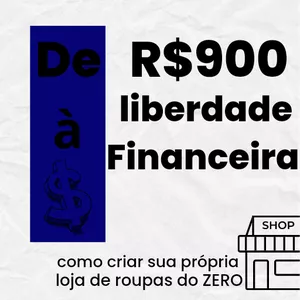 Imagem de capa para o Ebook De 900 À sua liberdade financeira