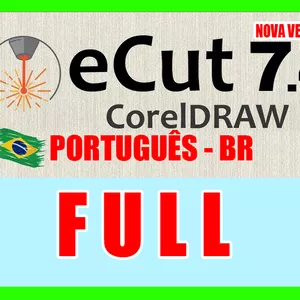 Imagem de capa para o Serviço online ECut para CorelDRAW Plug Curso plug - 7.2 