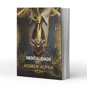 Imagem de capa para o Ebook Mentalidade do Homem Alpha