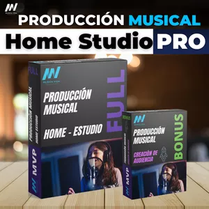Imagen de portada para Curso online Producción Musical - Home Studio PRO