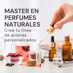 Imagen de portada para Curso online Master en Perfumes Naturales: Crea tu línea de aromas personalizados  