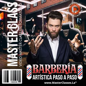 Imagem principal do produto Barbería Artística Paso a Paso