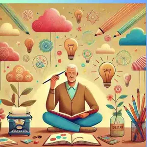 Imagem de capa para o Ebook DESPERTAR A CRIATIVIDADE E TRANSFORMAR SUA VIDA APÓS OS 60 ANOS