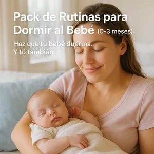 Imagen de portada para Ebook Pack de Rutinas para Dormir al Bebé (0–3 meses)