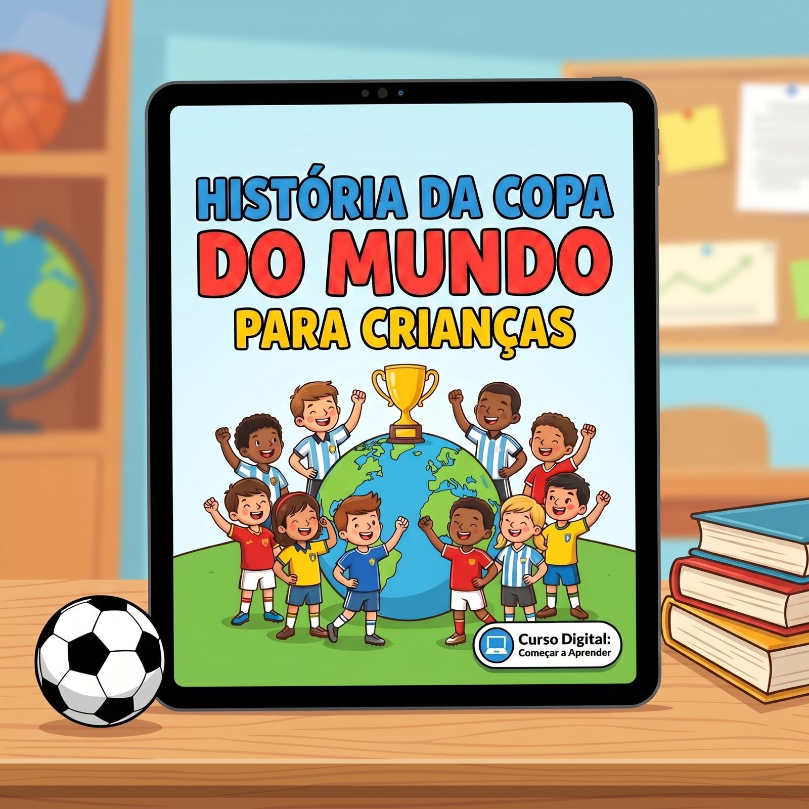Imagem do curso História da Copa do Mundo para Crianças