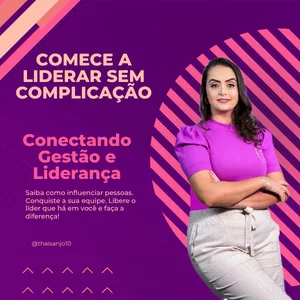 Imagem do curso COMECE A LIDERAR SEM COMPLICAÇÃO - Conectando Gestão e Liderança