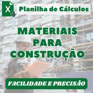 Imagem de capa para o Curso online PLANILHA PARA CÁLCULO DE MATERIAIS PARA CONSTRUÇÃO CIVIL 