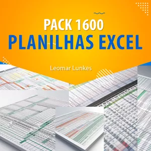 Imagem de capa para o Curso online Pack com Mais de 1600 Planilhas Excel Para Todas as Áreas e Livre Uso e Revenda
