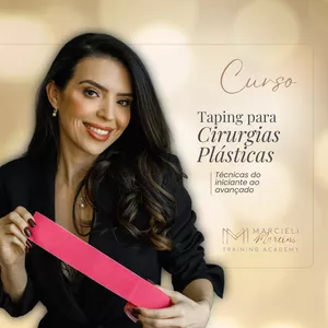 Imagem de capa para o Curso online Taping em Cirurgias Plásticas: do iniciante ao avançado