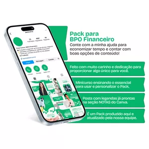 Imagem do curso Pack Canva - BPO Financeiro