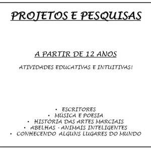 Imagem de capa para o Ebook 5 IDEIAS PARA PROJETOS EDUCACIONAIS - 68 PÁGINAS