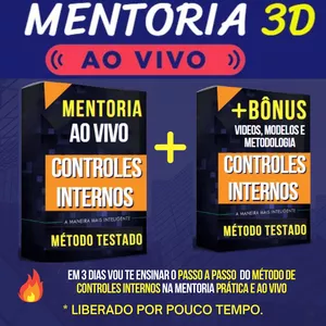 Imagem de capa para o Curso online MENTORIA 3D EM CONTROLES INTERNOS - T23